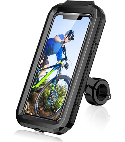 Supporto Moto Per Smartphone SG71 – Attacco Universale Al Manubrio – Con Cinghia Di Sicurezza - 5