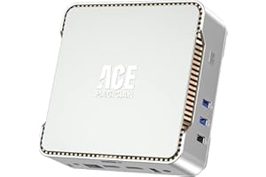ACEMAGICIAN GK3PRO Mini PC Pro,Intel 11ème Génération N5105 (fino 2,9 GHz), 12Go DDR4 256Go M.2 SSD, Mini Ordinateur De Bureau 4K HD Double HDMI, Dual-Band WiFi, Bureau à Domicile