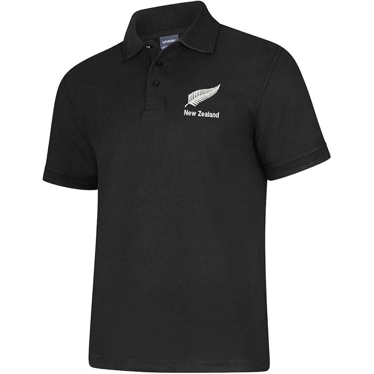 Personalised New Zealand Badge Kids T-Shirt – Rugby/Football Style – 100% Cotton