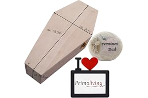 PrimoLiving Cercueil pour petit animal de compagnie Taille M