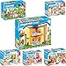 Produktbild PLAYMOBIL® City Life 6er Set 9266 9267 9268 9270 9271 9272 Modernes Wohnhaus + Wohnzimmer + Badezimmer + Fröhliches Kinderzimmer + Schlafzimmer + Einweihungsparty