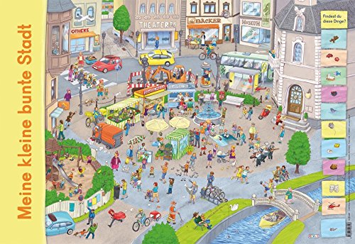 Mein Lernposter: Meine kleine bunte Stadt