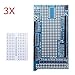 Produktbild Bluelover 3Pcs Mega2560 1280 Proto Schild V3 Erweiterungsbrett Mit Breadboard Für Arduino