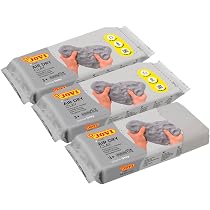 Pâte à Modeler Autodurcissante Jovi Air Dry - Blanc - 6x500g - Sans Cuisson - Pour Enfants Dès 3 Ans