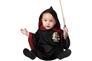 Atosa | Disfraz Mago Bebé con Túnica y Capa | Sombrero de Copa y Misterio | Fiesta de Disfraces | Túnica de Terciopelo