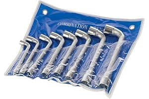 Silverline 755060 - Set chiavi a tubo, 8 pezzi