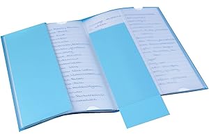 VELOFLEX 1359090 - Vokabeltrainer EP 1525999, DIN A5, aus PVC, erleichtert das Lernen, transparent, 1 Stück