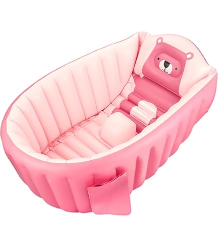 Vaschetta Gonfiabile Per Bagno Bambini - Per 0-3 Anni, Blu, Doccia Idromassaggio - Foto 10