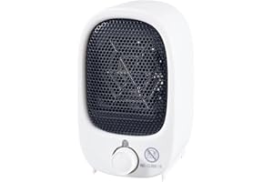 BILAKE Calefactor pequeño 600W | Minicalefactor bajo consumo | Calefactor baño pequeño | Calefactor pequeño de diseño