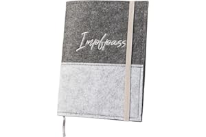 luxdag Custodia per libretto di vaccinazione con elastico in feltro (colore a scelta) – Custodia per carta di vaccinazione e documenti – Custodia per passaporto per bambini e adulti