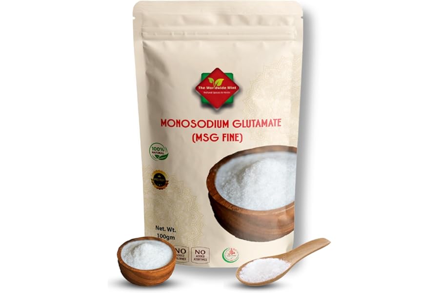 MSG Fine | Monosodium Glutamate | Umami Seasoning | Premium Quality | Authentic | No Additives (100G)