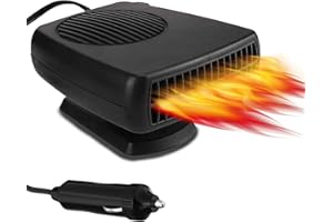 ‎QIDOE Qidoe 12 Volt Autoheizung: 12V 150W Tragbarer Car Heater Auto Demister DC Auto Heizung mit Stecker für KFZ Wohnmobil LKW Wohnwagen
