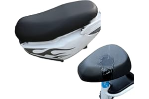 HanZhiQiang Universal Waterproof Motorcycle Bike Motorbike Bicyle Scooter Moped Leather Seat Cover Seat Seat Protector for Motorcycle Scooter Bicycle Bike Seat