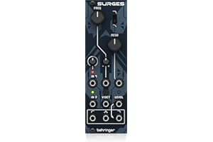 Behringer SURGES Filtro Multi-Modale per Synth Eurorack, 12dB/Oct, Suono Retro, Controllo CV, Ideale per Musica e Sound Design