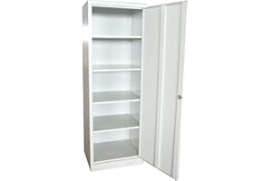 LINEA GARDEN FRIEND GARDEN FRIEND A1844021 - Armario con estantes (180 x 49 x 61,5 cm), color gris