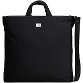 Tommy Jeans TJW URBAN NYLON MED TOTE Kadın &Ccedil;anta, Siyah, Tek Beden