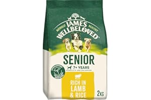 James Wellbeloved Dog Senior Hypoallergenic Dry Food Lamb and Rice 2 kg