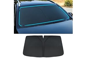 ZDPFDC Coche Parasol Delantero para Kia Sportage 2017-2021 2022 2023 2024, Auto Plegable Rayos UV ProteccióN Aislamiento TéRmico Interior Accesorios,Black