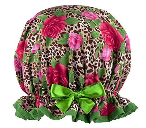 Wild Rose Shower Cap
