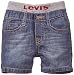 Levi's Baby-Boys NF26004 Shorts, Blue (Indigo), 12-18 Months (Manufacturer Size:12 Months)