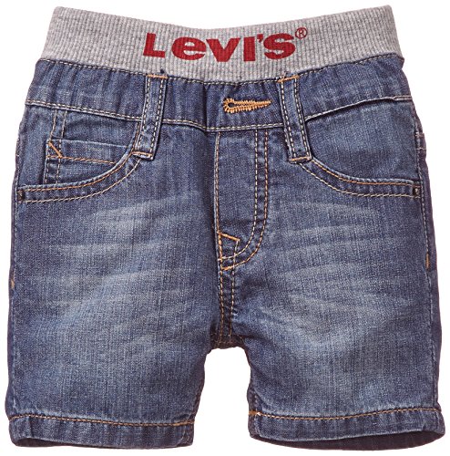 Levi's Baby-Boys NF26004 Shorts, Blue (Indigo), 12-18 Months (Manufacturer Size:12 Months)