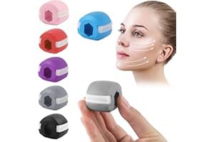 SOARFLY 6pcs x Exerciseur de la Mâchoire, Visage Bouche Entraîneur, Ciseler et améliorer la mâchoire, pour Hommes et Femmes pour Utilisateurs Débutants, Intermédiaires et Avancés