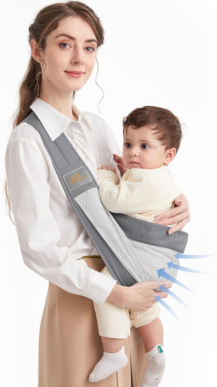 Fular portabebe, Mumgaroo Mochila Portabebes, multifuncional, para llevar de 0 a 36 meses y hasta 15 kg