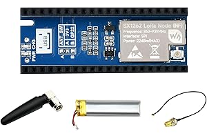 Waveshare SX1262 LoRa Node Module For Raspberry Pi Pico Support LoRaWAN Protocol EU868 Band Support Meshtastic Project