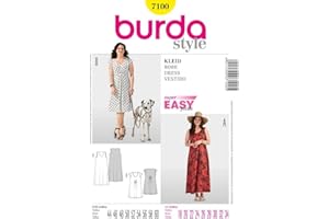 Burda Schnittmuster Sommerkleid, A-Linie