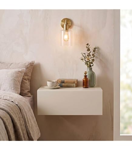 Zwevend nachtkastje aan muur bevestigen