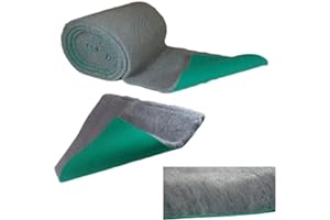 SOUL DESTINY Traditional Grey High-Grade Vet Bedding 30mm Cut in Squares & Rolls. THICK WHELPING FLEECE DOG PUPPY PRO BED Size: 75cm x 51cm