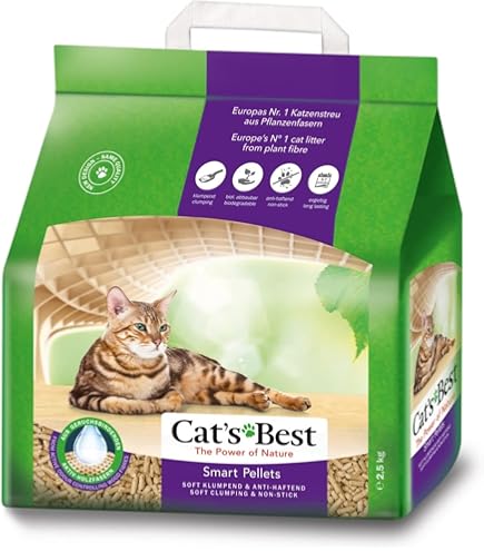 Lettiera Universale Cats' Best - 5.5 Kg, Per Gatti E Piccoli Animali - Foto 5