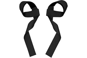 LIFEANT Sangles de Levage de Musculation, Sangle Musculation, Sangle Poignet, Sangle de Tirage Musculation, Straps Musculation, Lifting Straps, pour Femmes et Hommes