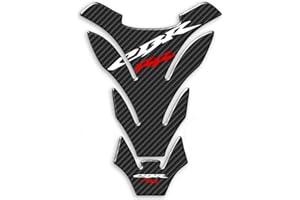 DEGONA Paraserbatoio Tank Pad Adesivo Resinato 3D Protezione Serbatoio compatibile con moto HONDA CBR RR (PH006)