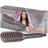 Remington Sa&ccedil; D&uuml;zleştirici Keratin Protect 2'si 1 Arada D&uuml;zleştirici ve Sa&ccedil; Fır&ccedil;ası, Badem Yağı ile Zenginleştirilmiş Keratin
