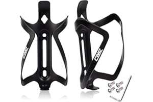 SHENZHENSHISHILILANTIANKEJIYOUXIANGONGSI CNC Bike Water Bottle Cage，2-Pack Bike Bottle Holder for Road Bike/Mountain bike/BMX/Kids Bike/Gravel Bike Cycle water bottle （black/red/blue/orange）