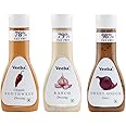 Veeba Chipotle Southwest Dressing, 300g with Ranch Dressing, 300g and Sweet Onion Sauce, 350g
