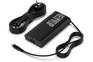 Jippofu 130W Alimentatore Compatibile con Dell Xps 15 7590 9560 9570 9550 9530 Precision 5540 5510 5520 5530 M3800 M2800 Inspiron DA130PM130 HA130PM130 Caricatore Caricabatterie Adattatore Charger