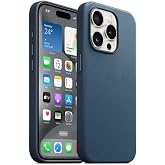 iPhone 15 Pro Uyumlu Zore Magsafe Uyumlu Şarj &Ouml;zellikli Mikro Fiber Optimal Kılıf-Mavi