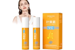 DONGCILL Siero-Olio Antirughe alla Luteina, Olio Contorno Occhi alla Luteina VC, Siero Contorno Occhi Anti-Età contro le Rughe, siero contorno occhi alla Luteina contro Borse e Occhiaie, Migliora le Rughe