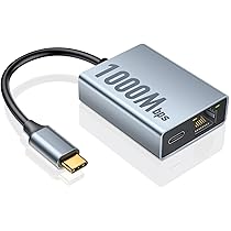 ZEXMTE 1000Mbps Ethernet Adapter for Chromecast with Google TV