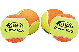 Gamma Quick Kids (transizione) - Palline da tennis per allenarsi con palline: rosso 36, arancione 60 o verde 78 punti (25%-50% più lenta velocità della palla) - 12, 36, 48, 60 confezioni