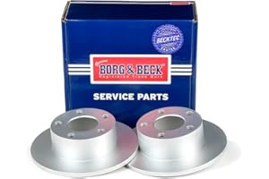 Borg & Beck BBD4949 Brake Disc Pair To Fit Audi 100 A6 VW passat 96-