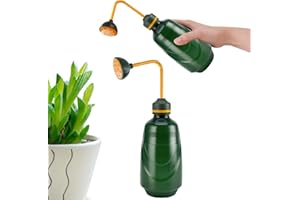 MOVYEE Pulvérisateur d'eau,450ML Arrosoir Plante Intérieur,Pulverisateur a Main,Petit Arrosoir pour Bonsaïs,Plantes Délicates et Fleurs (Vert)