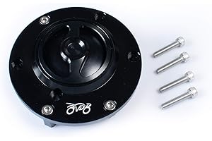 AVDB Tankdeckel mit 1/4-Drehung und Schnellöffnung, kompatibel mit vielen Motorrädern und Speed Triple/Daytona/Speed-Backofe/Triple-Street/Sprint/TT 600 / Tiger 885 900 1050 1200