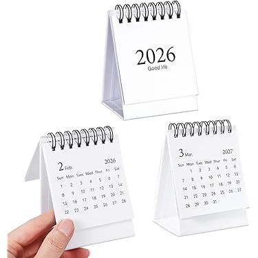 Bureaukalender 2025-2026 - kalender 2025-2026 van november