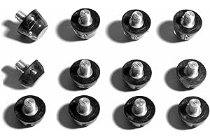 STUDIAMONDS 12 Tacos de Fútbol de Piezas de Repuesto de Goma para Botas de Fútbol