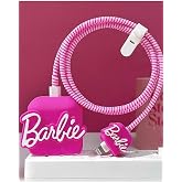 CONSTRAIN - Iphone 18W/20W ile uyumlu Barbie Şarj Kılıfı, Şarj Kablosu &Ouml;rme Aparatı, Toparlayıcı, Kablo Koruyucu