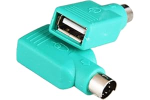 AYMBH PS/2 to USB Adapter for Keyboard and Mouse | USB Female to PS/2 Male Converter | Seamless Connectivity for Legacy Devices | Plug & Play | Compact and Durable | Compatible with Most Systems