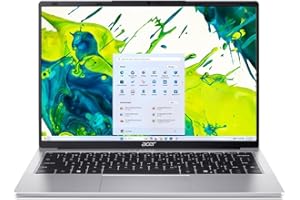 acer Aspire Lite AL14-32P-33XY PC Portatile, Notebook, Processore Intel Core 3 N355, RAM 8 GB DDR5, 512 GB PCIe NVMe SSD, Display 14" WUXGA IPS, Scheda Grafica Intel Graphics, Windows 11 Home